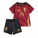 Maillot de foot Belgique Amadou Onana #24 Domicile vêtements enfant Europe 2024 Manches Courtes (+ pantalon court)